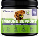 ZENAPET suns Imūnsupport Premium pulveris Topper, Turcija Aste, Spirulina un Beta-Glucan, atbalsta veselīgu imūno sistēmu un gremošanas, cilvēka pakāpes, ražots ASV