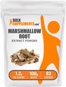 BulkSupplements.com Marshmallow Root Extract Powder - Marshmallow Root Papildinājums, Herbal Papildinājums - bez lipekļa, 1.2g per Serving, 100g (3.5 oz) (iepakojums no 1)