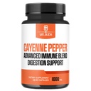 1000mg Cayenne Piparu kapsulas ar plūškoka, Echinacea, Berberine HCI & More - Atbalsts Gremošanas veselība, veselīga sirds un imūnā sistēma - 90 Veggie kapsulas