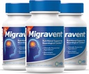 Vita Sciences Migravent – Advanced Nutritional Formula with Magnium, CoQ10, Vitamīnu B2 un PA-free Butterbur neiroloģiskajam un asinsvadu atbalstam – 60 kapsulas (3. iepakojums)