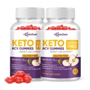 Keto Acv Gummies Advanced svara zudums un vēdera tauku Burn - Pro Active Super Apple Sidrs Etiķis Etiķis - Rapid Fat Burner Diēta papildinājums sievietēm vīriešiem - bez cukura un lipekļa (1000MG)