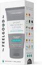 Sporta atgūšanas losjons ar Feel Lab Labs Labs Labs - 100% Dabīgs, Tīrs Sastāvdaļas - Atgūt no post-Workout Muskuļu Soreness un sporta traumas (3.4oz, 1 grāfs)