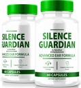 (2 Pack) Klusuma Guardian - Advanced Ausu formula, Official Formula 360 Dzirdes atbalsts, Visas dabas sastāvdaļas, lai saglabātu auditorijas veselību, KlusumsGuardian Review (120 kapsulas)