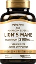 Piping rock Lions Mane Papildkapsulas         ; 2100mg 