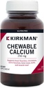 Kirkman - Kalcijs 250mg ar vitamīnu D3-120 tabletes - Essential Minerals - palīdz uzturēt spēcīgus kaulus - hipoalerģisks