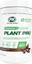 PVL Plant Pro, augstas olbaltumvielas augu olbaltumvielas sakratīt maisījumu ar pievienotiem enzīmiem, dabiskā šokolāde, 840 Gram
