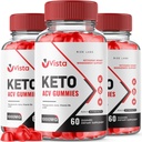 rize laboratorijas (iepakojums no 3 Vista Keto ACV Gumijas Advanced svara zudums, VistaKeto papildinājums, Vista Maksimālais spēks Gomitas, Advanced Formula Reviews (180 Gumijas)