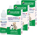 Alkazons Alkalīna daudzminerālu pilieni kaķiem un suņiem -- Minerāls Rich Alkalīna pilieni -- Garšvielas un bez uzliesmojuma -- 1 Pack Yields 10 Gallons -- Servē 3. izmēra pilienus - 120 Pakalpojums (3 paka)
