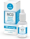 Waiora NCD Zeolīta šķidruma pilieni – Pure Zeolite Binder for Immuno Boost, Gut Cleanse, pH līdzsvars, labākais šķidruma papildinājums vīriešiem un sievietēm, pH līdzsvars, tīrīšanas pilieni (0,5oz, 90 Servē)