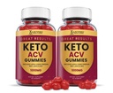 Attaisnotas laboratorijas (2 iepakojumi Izcili rezultāti Keto ACV Gummies 1000MG ar granātābolu sulu biešu saknes B12 120 Gummys