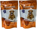 Aloha zāles - K9 Immunity Plus - Spēcīgs imūnā revakcinācija suņiem 30-70 mārciņas - Sertificēts Organic – Sēnes Pastiprināta Papildinājums - Veterinārārsts Ieteicamais Suņu Veselības Papildinājums - 60 Kovārņi 2 Pack