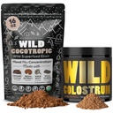 Kokotropiskas organiskās sēnes Cacao Mix (16oz) & Jaunpiens Pulveris (5.22oz) Saišķis Gut Health and Energy