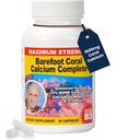 1500mg, 90 Capsules- Coral Kalcium papildinājums Izstrādāts Bob Barefot- Atbalsta Kopumā Veselības un PV līmenis- Satur kalciju, magniju un vitamīnu D3