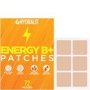 Enerģija Ielāps pieaugušajiem Vīriešiem Topical Daily Wellness Awake B12 Patches Noturīgs Dabas Sastāvdaļas Boost Laika atbrīvots Formula Ilglaicīgs Ādas Ceļot draudzīgi 72 Pack