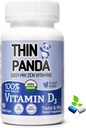 100% Organiskais vitamīns D3 Papildinājums -100 % Jūsu RDA -- Stipriem kauliem un veselīgai imunitātei - Unikāls Twist & Mix Dizains -- ĢMO Gluten Vegan & Garša bezmaksas -- Pieaugušie un bērni laikmeti 4 & vecāki - 90 Kalpo