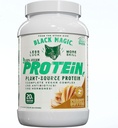 Black Magic Plant-Avots 100% Vegan Protein - Keto, zems cukura līmenis, bez piena produktiem - Pre/Post Workout - Zemesriekstu sviests - 20g Protein - 2 LB