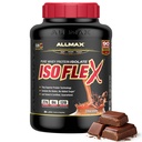 ALLMAX Nutrition - ISOFLEX Sūkalu proteīna pulveris, sūkalu proteīna izolāts, 27g proteīna, šokolāde, 5 mārciņas