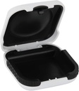 2,16"*2.04"*0.39" Pastiprināts interjers 2 dzirdes aparātiem, ITE, RIC, CIC