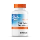 Doktora labākais NAC Detox regulatoru papildinājums vīriešiem un sievietēm - N-Acetyl Cysteine 600 mg, Aknu veselības atbalsts, NAC kapsulas ar Selenium un Molybdenum, Atbalsta antioksidantu aizsardzība - 60 Veg Caps