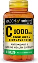 MASON DABAS C 1000 MG Plus Rose HIPS un BIOFLABONOIDS komplekss