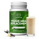 MRM Nutrition Veggie Ēdienreizes aizvietošanas proteīns - Vanilla Bean Flavored - 22g pilns augu bāzes proteīns - maltīte uz-the-go --- Mediate bads -- līdzsvarota makroelementu formula - 28 porcijas
