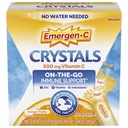Emergen-C kristāli, on-the-Go Emergen-C Imūnās atbalsta papildinājums ar C vitamīnu, B vitamīniem, cinku un mangānu, Orange Vitality - 56 Stick iepakojumi