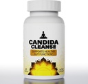Candida tīrīt- Gut & Colon Support, Advanced Probiotic & Herbal Formula, Natural Herbal Formula (60 kapsulas) A