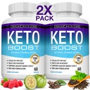 Keto Boost Diēta Tabletes Ketoze Papildinājums - dabas eksogēna Keto Formula atbalsts enerģija & Focus, Advanced Ketones Ketogenic Diēta, vīriešiem Sievietēm