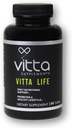 Vitta life tabs --- multivitamīns ar A vitamīnu, C vitamīnu, D vitamīnu, B1 vitamīnu, Riboflavīnu, B2 vitamīnu, niacīnu, B6 vitamīnu, B12 vitamīnu, pantotēnskābi, kalciju, fosforu --- 60 cilnes