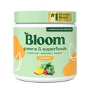Ziedu uzturs Superfood Greens Pulveris, Gremošanas enzīmi ar probiotikām un prebiotikām, Gut Health, Bloating Relief sievietēm, Hlorella, Green Juice Mix ar bišu saknes pulveri, 30 SVG, Mango