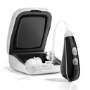 Ceretone dzirdes palīglīdzekļi senioriem - Nexus OTC dzirdes palīglīdzekļi ar Superior Sound, Discreet & Light Svars, Lieliska Dāvana, Melna