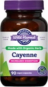 Oregonas savvaļas ražas ne-GMO Cayenne kapsulas, organiskās augu bagātinātāji, 90 Skaits
