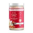 Oktonuts Vanilla Manmond Protein Powder 21oz – augu izcelsmes vegana proteīns – tīrs zems ogļhidrātu Blend ar 14g olbaltumvielu, 5g Fiber – Keto, Paleo, bez lipekļa, ne-piena – ideāli piemērots sakratīšanas, gludināšanas vai cepšanas