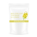 50 Mullein Leaf Tējas maisiņi Plaušu tīrīšanai Detox, Dabīgi žāvēts augu izcelsmes Mullen Mullin Leaf Tea Plaušu veselība elpot viegli, bez kafejnīcām, imūns atbalsts
