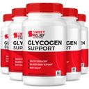 NutraRize (iepakojums 5 Sweet Relief Glycogen Support - Glycogen kapsulas, asinsvada tīrītājs, Advanced Formula vispārējai labsajūtai, Atsauksmes (300 kapsulas)