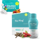 Plug aknu tīrīt Detox un remonta bundle - papildinājums tabletes un reģenerācijas dzēriens (2 iepakojums)