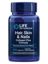 Life Extension Hair, āda, & Nails-kolagēns Plus, 120 Skaits