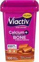 Viactiv Max formula Kalcijs + D3 vitamīns Papildinājums kaulu veselībai, Rich Caramel, 100 Soft Chews