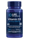 D3 vitamīns 25 μg (1000 SV), Imūnās sistēmas atbalsts, kaulu veselība, vesela ķermeņa veselība, vērtības lielums, bezglutēna, ne- GMO, 250 softgeli