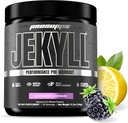 PROSUPPS Dr. Jekyll Performance Pre Workout Pulveris - Zems stimulants Priekšdarbs Atbalsta Muskuļu Gain, Fokuss & Enerģija - Kofeīns-free Vingrošanas un fitnesa bagātinātāji (BlackBerry Lemonade, 30 Servē)