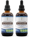 Noslēpumi no tribe rozmarīna bezspirta šķidruma ekstrakts, rozmarīns (Rosmarinus Officinalis) Kaltētas lapu pincture papildinājums (2x4 FL OZ)