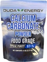 Duda Energy FGcc5f Pārtikas 97+% kalcija karbonāts no grunts kaļķakmens, 5 lb.