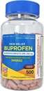 Rite Aid Farmācija Ibuprofēns 200 mg - 500 Apvalkoti brūni Caplets - Sāpes Reliver un Drudzis Samazinātājs - Migrēnu Reliefs - Muguras sāpes Reliefs - Artrīts Sāpes Reliefs Tabletes - Sāpes Killer