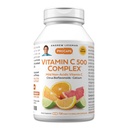 ANDREW LESSMAN vitamīns C 500 Complex 720 kapsulas - Neadekvāts vitamīns C Plus Citrus Bioflavonoids imūnās sistēmas un pretoksidanta balstvielai, bez kuņģa tūskas, mazs Viegli norīt kapsulas