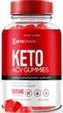 rize laboratorijas Keto Crave Keto ACV Gumijas par Advanced svara zudums, Maksimālais stipruma papildinājums, Gomitas Atsauksmes (60 Gumijas)
