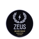 ZEUS Beard Balm, Dabīgs Bišu vasks un Shea sviests Balm, Mīkstinošs kondicionieris sejas matiem - MADE ASV (Sandalwood) 2 oz.