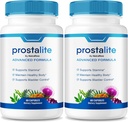 (2 Pack) Prostalīta kapsulas, prostalīta prostata atbalsta papildinājums, prostalīta visu dabas papildinājums labākai kontrolei, prostalīta maksimālā stipruma tabletes, Prosta lite Atsauksmes (120 kapsulas)