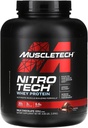 MuscleTech NitroTech veiktspējas sērija Sūkalu izolāta šokolāde 4lb