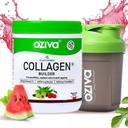 OZiva Vegan kolagēns (Ūdensmēlene) ar biotīnu un C vitamīnu spilgtākai un jauneklīgai ādai; kolagēna papildinājums sievietēm un vīriešiem; augu pūderis;